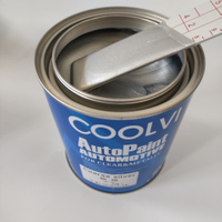 1K autoreparatielak fijn zilver