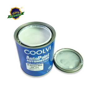 2k Acrylic ကားဆေးသုတ် ပရီမီယံ အဖြူရောင်ဆေး