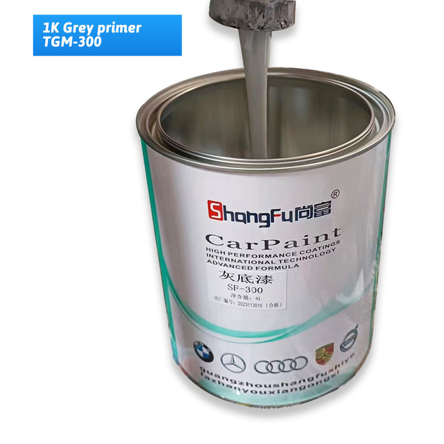 pintura acr&iacute;lica adhesiva del OEM de la cartilla automotriz de secado r&aacute;pido gris 1K