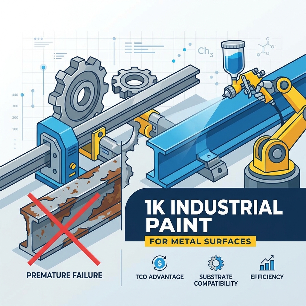 So w&auml;hlen Sie den richtigen 1K-Industrielack f&uuml;r Metalloberfl&auml;chen aus